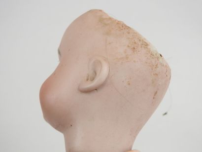 SFBJ.
Doll with bisque head, sleeping eyes,...