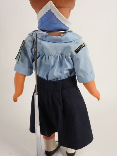 SNF.
Dominique celluloid doll in guide outfit.
H....