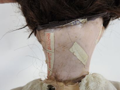 SFBJ.
Bisque head doll, fixed eyes, open...