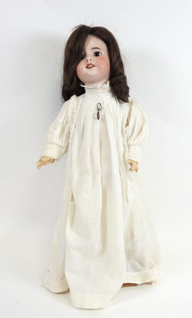 SFBJ.
Bisque head doll, fixed eyes, open...