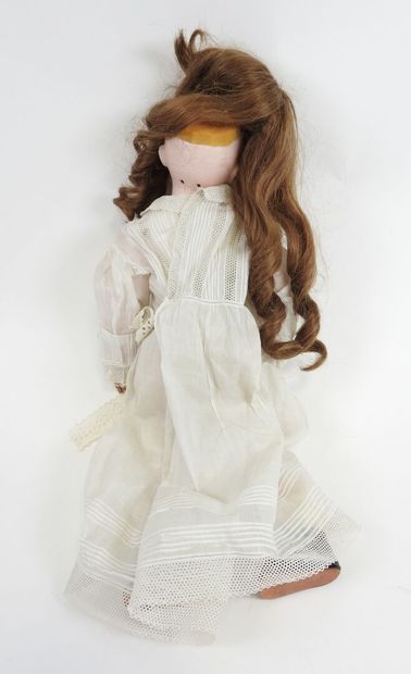 SFBJ.
Bisque head doll, fixed eyes, open...