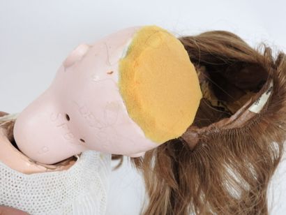 SFBJ.
Bisque head doll, fixed eyes, open...