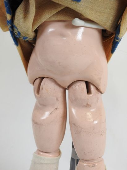 SFBJ.
Doll with bisque head, sleeping eyes,...