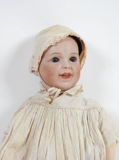 SFBJ.
Bisque head doll, sleeping eyes, open...