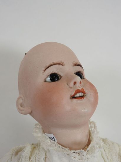 SFBJ.
Bisque head doll, fixed eyes, open...