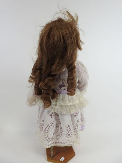 SFBJ.
Bisque head doll, sleeping eyes, open...