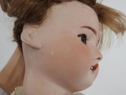 SFBJ.
Bisque head doll, sleeping eyes, open...