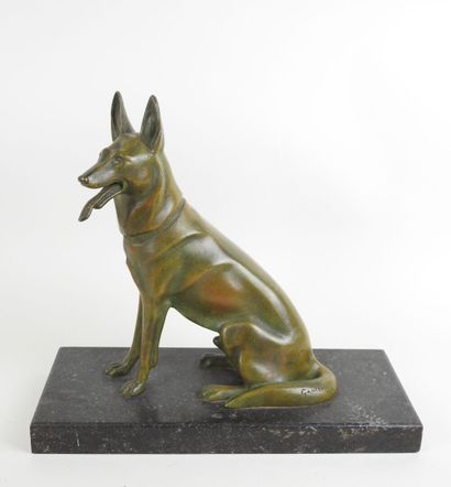 Ghanu GANTCHEFF (1885-1950).
Chien.
Sujet...