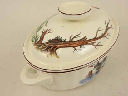 VILLEROY & BOCH.
Terrine ovale en porcelaine...