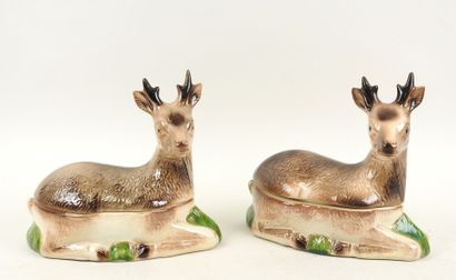 Michel CAUGANT (XXe siècle).
Deux terrines...