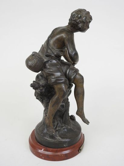 François MOREAU (1858-1931).
Bonne pêche.
Sujet...