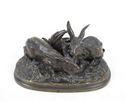 Pierre-Jules MÈNE (1810-1879) :
Les deux...