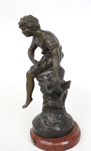 François MOREAU (1858-1931).
Bonne pêche.
Sujet...