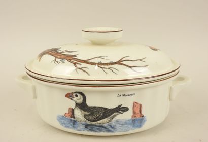VILLEROY & BOCH.
Terrine ovale en porcelaine...