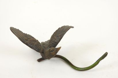 École du XXe.
Oiseau sur une branche.
Sujet...