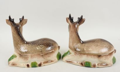 Michel CAUGANT (XXe siècle).
Deux terrines...