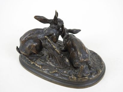Pierre-Jules MÈNE (1810-1879) :
Les deux...