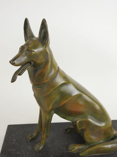Ghanu GANTCHEFF (1885-1950).
Chien.
Sujet...