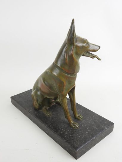 Ghanu GANTCHEFF (1885-1950).
Chien.
Sujet...