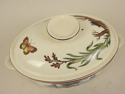 VILLEROY & BOCH.
Terrine ovale en porcelaine...