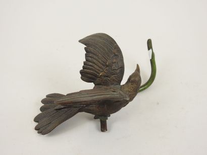 École du XXe.
Oiseau sur une branche.
Sujet...