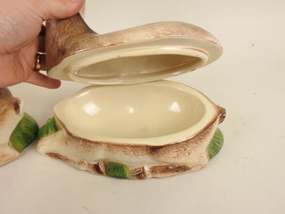Michel CAUGANT (XXe siècle).
Deux terrines...