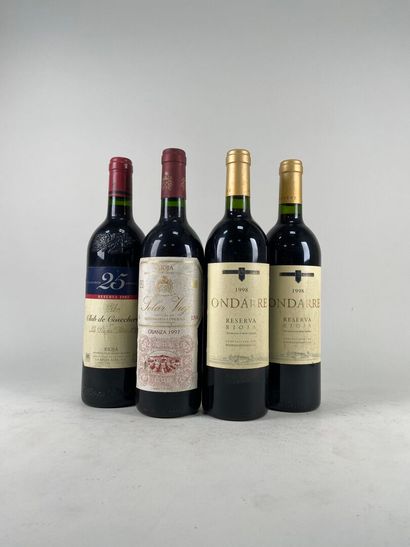 RIOJA. Lot :
- Ondarre. Reserva. 1998. 2...