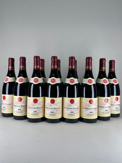 COTES DU RHONE. E. Guigal. 2017. 12 bt.