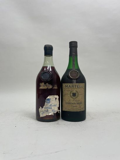 COGNAC. Martell :
- Cordon Bleu. 1 bt.
-...