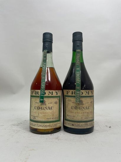COGNAC. Maison Fromy. Fine Champagne. 2 ...