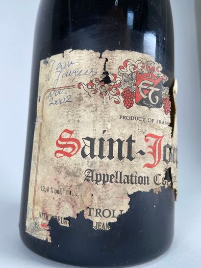 SAINT JOSEPH. Domaine Raymond Trollat. 2000....