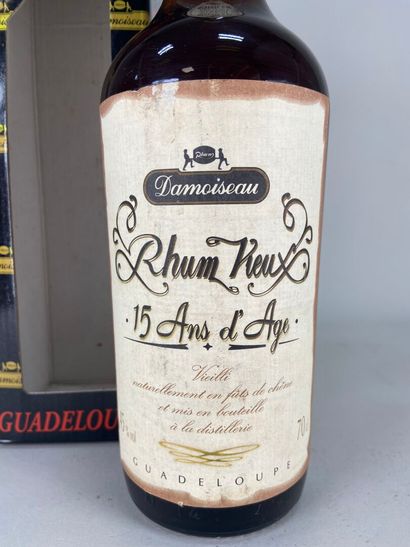 RHUM. Damoiseau. Rhum Vieux 15 ans. Mise...