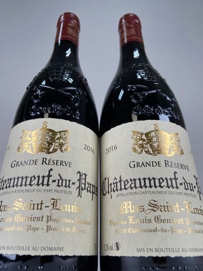 CHATEAUNEUF DU PAPE. Mas Saint Louis. Grande...