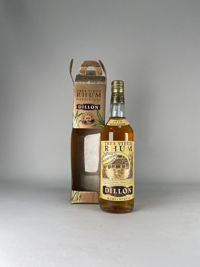 RHUM. Dillon. Very Old. 1978. 1 bt. Original...