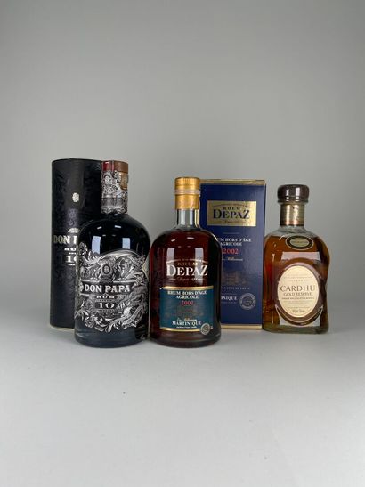 RHUM. Depaz. Hors d'Age. 2002. 1 bt. Etui...