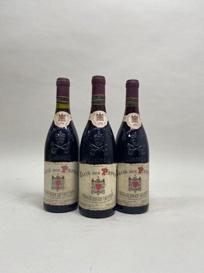 CHATEAUNEUF DU PAPE. Clos des Papes. 1988....