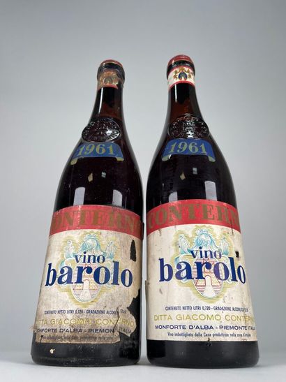 ITALY. BAROLO. Giancomo Conterno. 1961. 2...