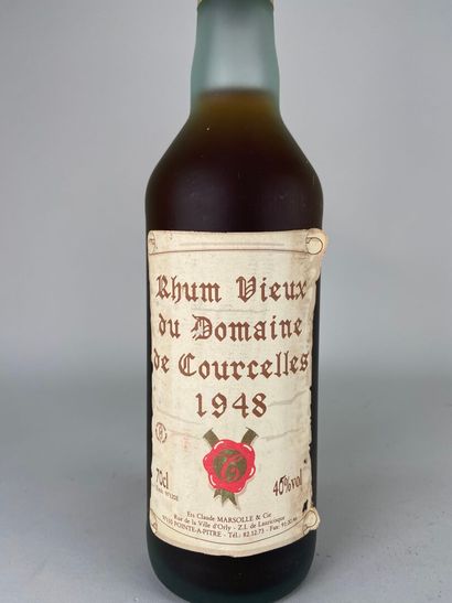 RHUM. Domaine de Courcelles. Claude Marsolle....