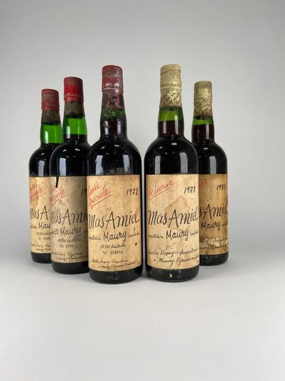 MAURY. Mas Amiel :
- Cuvées Spéciale. 1972....