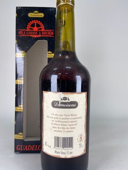 RHUM. Damoiseau. Rhum Vieux 15 ans. Mise...