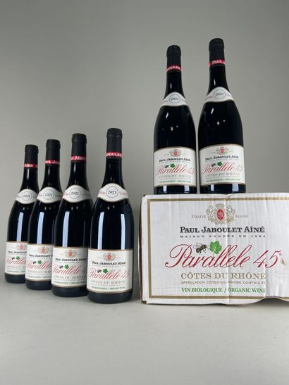 COTES DU RHONE. Paul Jaboulet Ainé. Parallèle...