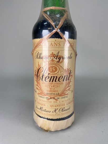 RHUM. Les Héritiers Clément. Domaine de l'Acajou....