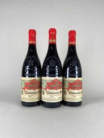 CHATEAUNEUF DU PAPE. Clos de l'Oratoire des...