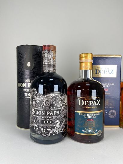 RHUM. Depaz. Hors d'Age. 2002. 1 bt. Etui...
