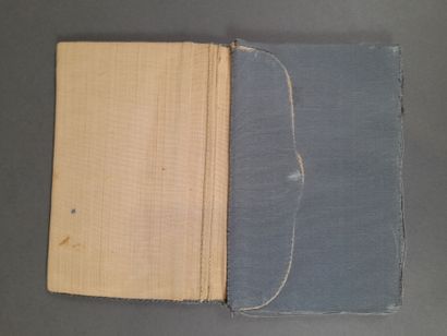 Lot including : 
- A petit point tapestry...