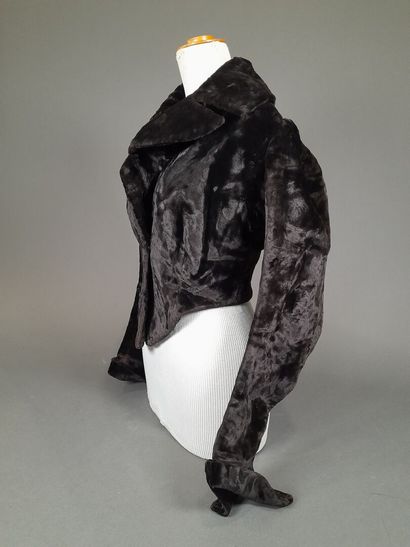 Set of two short, very slim-fitting jackets...