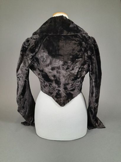 Set of two short, very slim-fitting jackets...