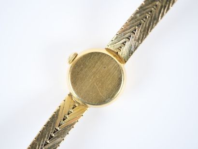 OMEGA.
Ladies' watch, circular case and stylized...
