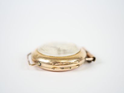 Probably a collar watch converted into a...
