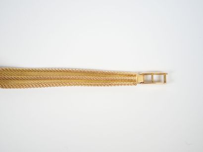 LIP. 
Ladies' watch, circular case and bracelet...